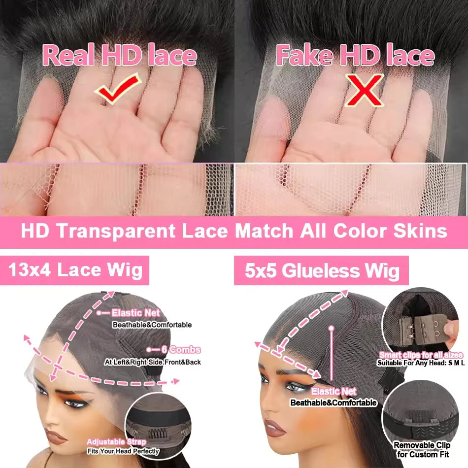 Persona: The Icon – Sleek Straight HD Lace Wig
