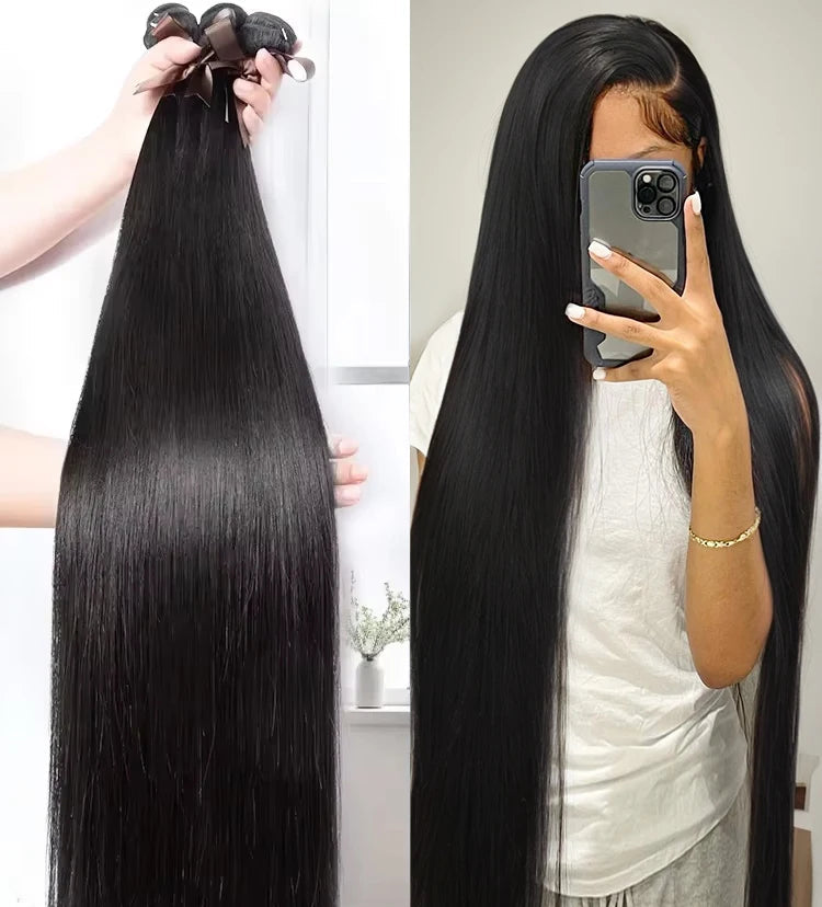 The Icon Essentials – Bone Straight Bundles (3-Pack Deal)