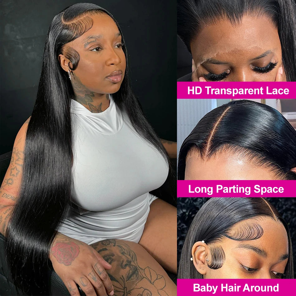 Persona: The Icon – Sleek Straight HD Lace Wig