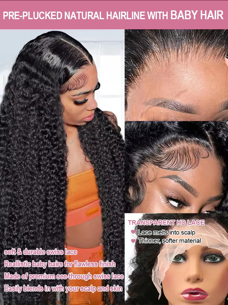 Persona: The Muse – Water Wave HD Lace Wig