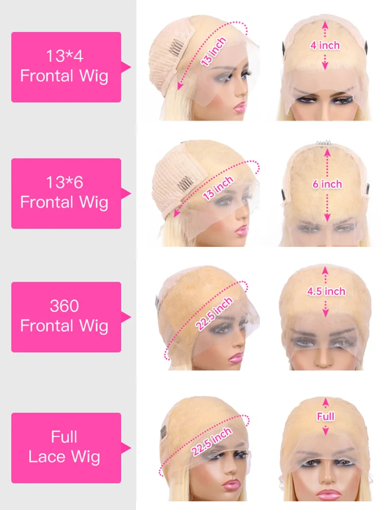 Persona: The Bold Blonde - 613 HD Lace Frontal Wig