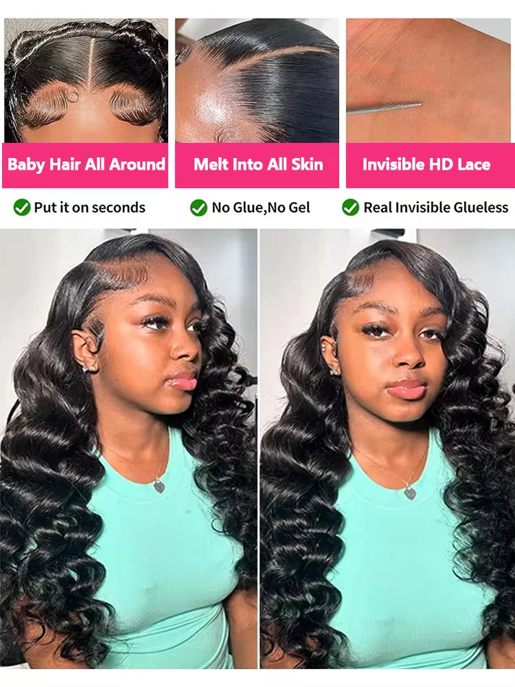 Persona: The Siren – Deep Wave HD Lace Wig