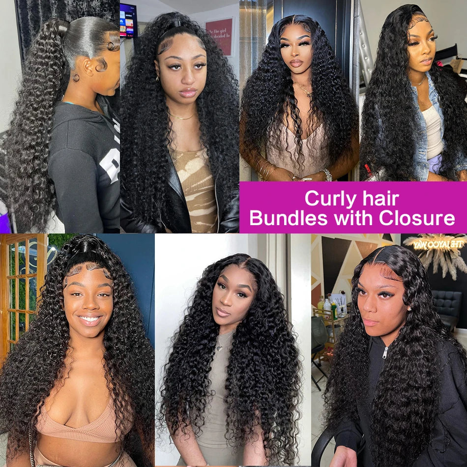 The Goddess Essentials – Deep Wave Human Hair Bundles